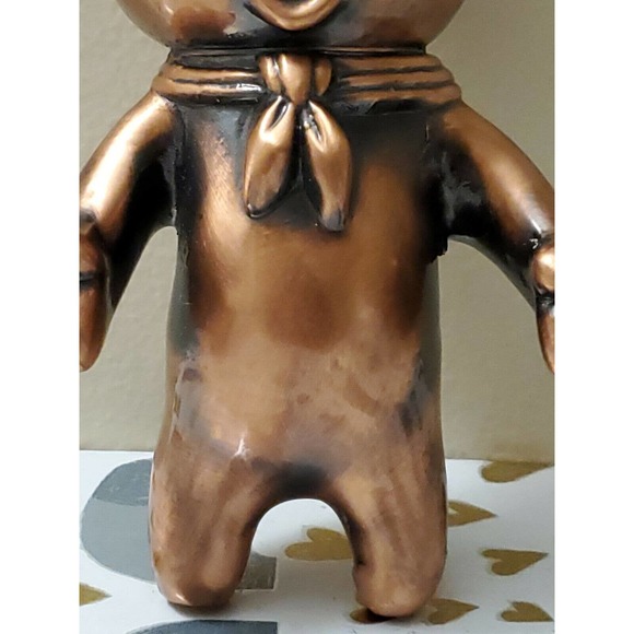 1971 Pillsbury Doughboy Brass Filled Figure 8" Inch Tall Employee Gift Award ?? - Picture 6 of 11
